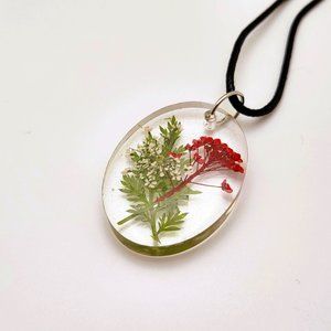 2/$40 SALE Beautiful Handmade Floral Necklace - Casual & Unique